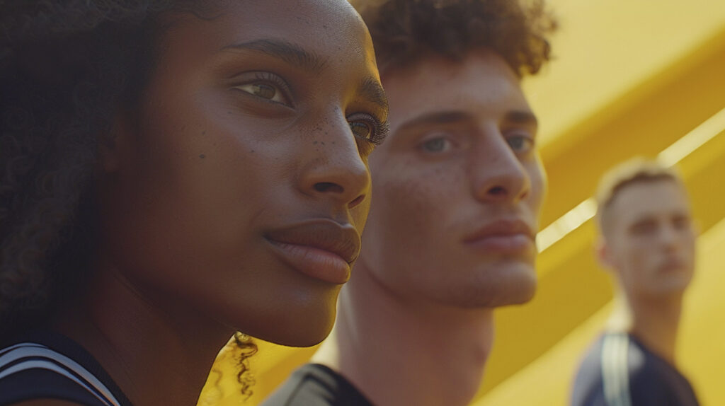 adolescents qui regardent l’horizon et réfléchissent à leur avenir